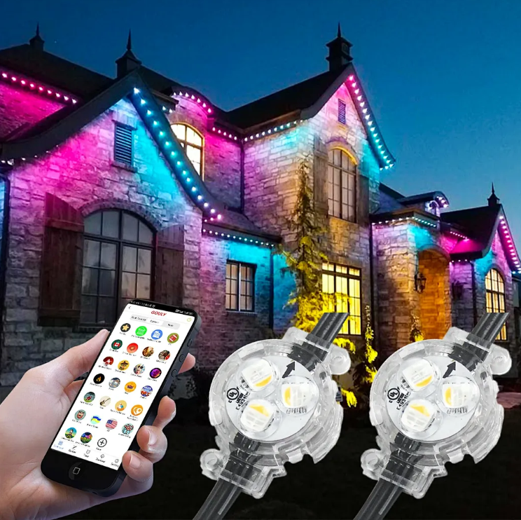 Outdoor decorative lighting